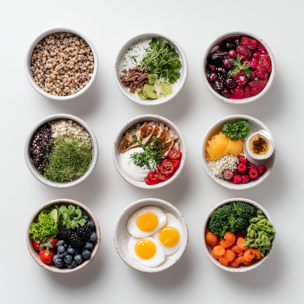 Zdravé jedlo pripravované podľa nutričného plánu